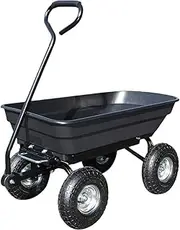 WeiLaiKeQi Heavy-Duty Garden Wagon for Transporting Items in Outdoor Settings