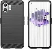 Compatible with Nothing Phone 2 Case,Compatible with Nothing Phone (2) / Two Full Protection Shockproof TPU Soft Shell Cell Phone Case Cover Black