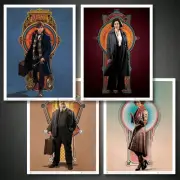 Fantastic Beasts (Set 3) Art Prints - Set of 4 Prints NEW Quantum Mechanix