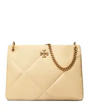Tory Burch Small Kira Diamond Quilted Leather Shoulder Bag