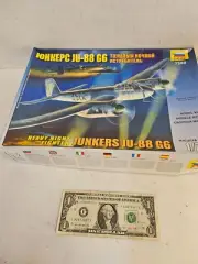 Zvezda 7269 Junkers JU-88 G-6 Night Fighter 1:72 GERMAN Complete, Missing Decals