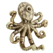 Octopus Wall Hook, Antique Gold #9043AF