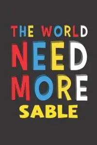 在飛比找博客來優惠-The World Need More Sable: Sab