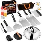 18Pcs Griddle Accessories Kit (with Basting Cover), Joyfair Stainless Steel...