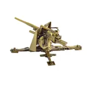 1/72 WW II Germany 88MM FLAK Anti-aircraft Gun Model All-metal Bronze Detachable