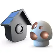 HTZSAFE 1/2 Mile Long Range Outdoor Weatherproof Solar Wireless Alarm System