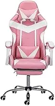 Office Chair Ergonomic Racing Gaming Chair Leather Computer Desk Seat Pink Gaming Chair Computer Chair Game Chair Video Game Chair Computer Desk Chair