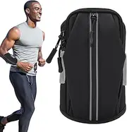 Cell Phone Wristbands, Phone Holder for Running - Reusable Armband for Running | Multifunctional Workout Supplies, Portable Key Bag for Outdoor Activities