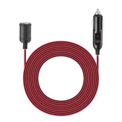 12V 24V Car Extension Cord Styling Charger Cable Socket Plug