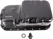 TRQ Engine Oil Pan Compatible with 1988-1995 Honda Civic 1993-1995 Civic del Sol 1988-1991 CRX