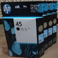 在飛比找蝦皮購物優惠-黑色原裝 HP 45 墨水