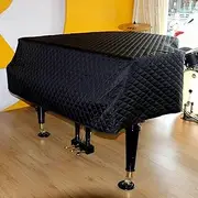 Grand Piano Protective Cover Full Triangle Piano Cover Dustproof Waterproof Baby Piano Cover Decorative Full Piano Cover(200cm/79inch)
