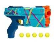 NERF Rival Kronos XVIII-500 Blaster Teal Breech Load Spring Action NEW SEALED