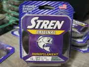 Stren Original Monofilament Fishing Line 12 LB 330 Yards Lo Vis Green Mono