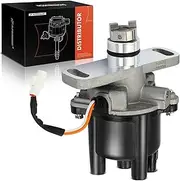 A-Premium Ignition Distributor with Cap and Rotor Compatible with Geo Metro 1992-1995 & Chevrolet Metro 1992 & Pontiac Firefly 1995 & Suzuki Swift 1992-1995, 1.3L