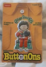 Sealed 1984 Cabbage Patch Kids ButtonOns Button Tennis Player