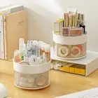 Multi Grid Makeup Brush Holder Desktop Storage Box School Supplies