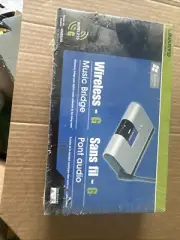 Linksys WMB54G Wireless-G Music Bridge Adapter Router - NEW never opened box