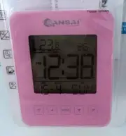Large LCD Digital Display Alarm Clock Battery Desk Table Bedside Backlight