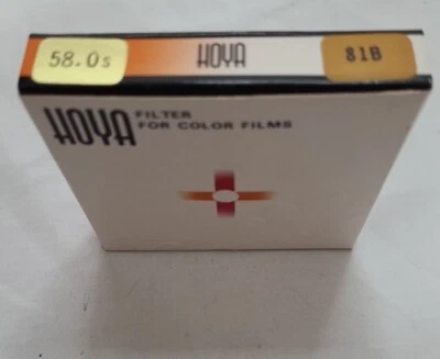 HOYA 58MM PL 81B Filter