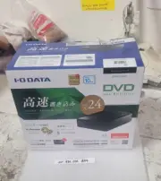I-O Data DVR-UT24EZ DVD Drive, External USB 3.0, DVD±R, 24x Speed Writing, M-DIS