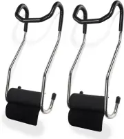 Dumbbell Spotter Hooks Barbell Attachment: for Shoulder and Chest Bench Press