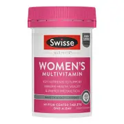 Swisse Women's Multivitamin, Vitamin C, 60 Tablets