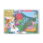 日本 SUN-STAR DISNEY RETRO ART COLLECTION迷你信封信紙組/ 愛麗絲 ESLITE誠品