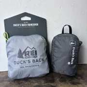 NEW REI CO-OP BACKPACKING DUCK'S BACK PACK RAIN COVER 60L & 40L LOT OF TWO (2)