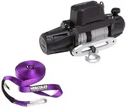 Kings Domin8r Xtreme 12,000lb MkII Winch 7HP IP68+ Winch Extension Strap 10m 5000kg