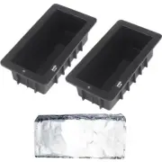 Extra Large Ice Block Mold - Shape 2.5 Lbs Ice Bricks - Professional Silicone