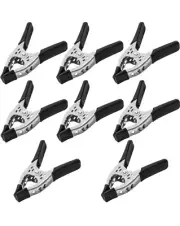 Spring Clamps Tool Set 6 Inch Metal 8 pcs Super Heavy Duty 2.5 Inch Jaw Opening