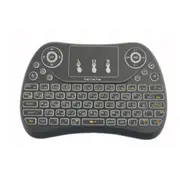 2.4Ghz Mini Wireless Keyboard With Touchpad Rechargeable Fly Air Mouse Smart Game 3-Color Backlit