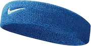 [Nike] Swoosh Headband (Royal Blue/White, OSFM)