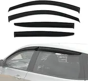 AUSGO Weathershields Compatible with Hyundai Accent RB Series Hatch 5D 2011-2019, Weather Shields Window Visors Wind Deflectors Sun Rain Guard 4PCS Set