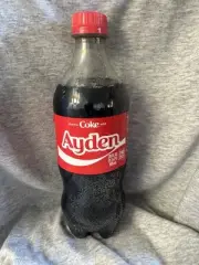 Share a Coke with Ayden 2025 Personalized Gift Coca~Cola Bottle 20oz