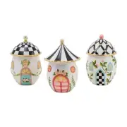 MacKENZIE CHILDS SPRING FLING CANISTERS BNIB