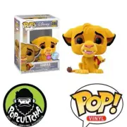 The Lion King (1994) - Simba Flocked Pop! Vinyl Figure (Popcultcha Exclusive)
