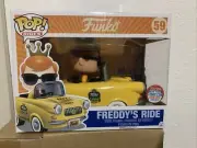 Funko Pop! Freddy's Ride Yellow Taxi #59 2016 NYCC 2000 PCS New York Cab