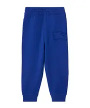 Burberry Kids Equestrian Knight-Patch Tapered Track Pants 8Y,6Y,4Y,14Y,12Y,10Y Knight Blue