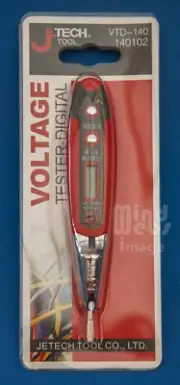 VTD-140 Digital Voltage Detector and Tester Test-Range 12-250V LED Pen-Type