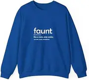 [X.Style] Womens Womens Faunt Definition for Aunty, Aunt ds050 Sweater Royal S