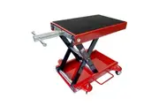 500kg Mobile Motorcycle Scissors Lift Jack Stand on Wheels