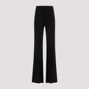 [Jacquemus] Jacquemus-Black Le Pantalon Apollo Acetate Pants-Donna 38 FR