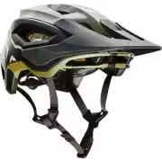 Fox Racing Speedframe Pro MIPS (SMALL) Downhill MTB Bicycle Helmet Green Camo SM