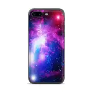 Apple iPhone 7 / 8 Plus Skins Decal Wrap stars galaxy red blue purple gasses