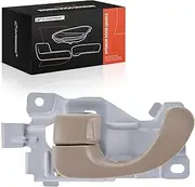 A-Premium Front Left Driver Side Interior Door Handle Compatible with Chrysler Sebring & Dodge Stratus, 2001 2002 2003 2004 2005, Coupe, Beige, Replace# MR473717, MR641411