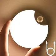 4 Pack Motion Sensor Night Light,Yakiter Rechargeable Motion Sensor Light, Wireless Night Light,33 LEDs,Stick-Anywhere Closet Light Stair Lights, Wall Lights for Hallway, Bedroom, Kitchen