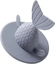 Bathroom Sink Plug Strainer Kitchen Sink Drain Cover Fishtail Bathtub Stopper Sturdy Drain Plug Easy to Clean