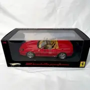 Unopened 1 18 HOTWHEELS MATTEL ELITE Ferrari 550 Barchetta Pininfarina Red FER